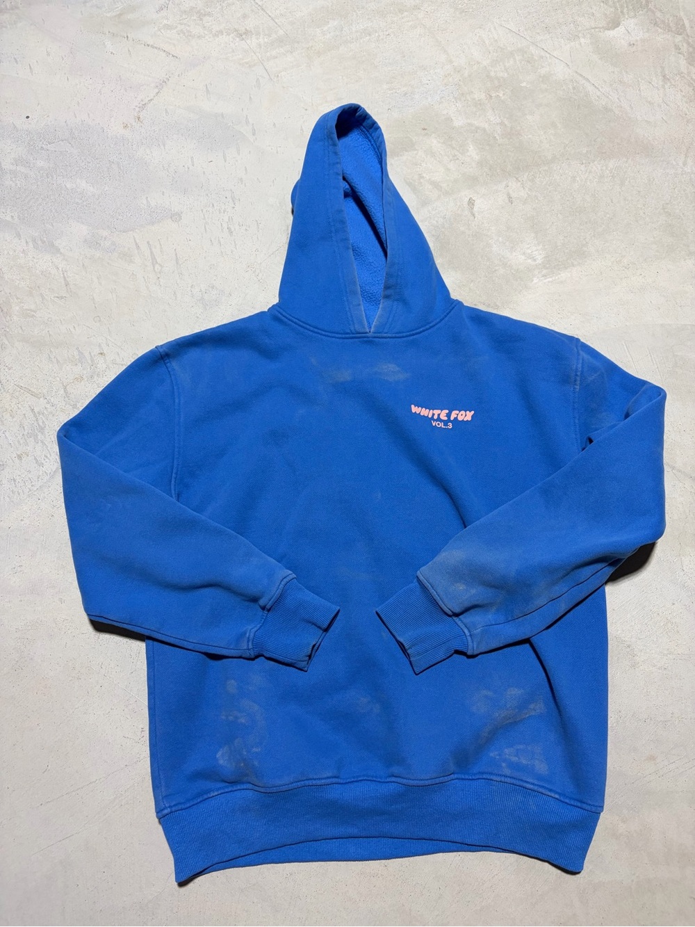 White fox boutique Blue Hoodie Sweatshirt vol 3 s/m